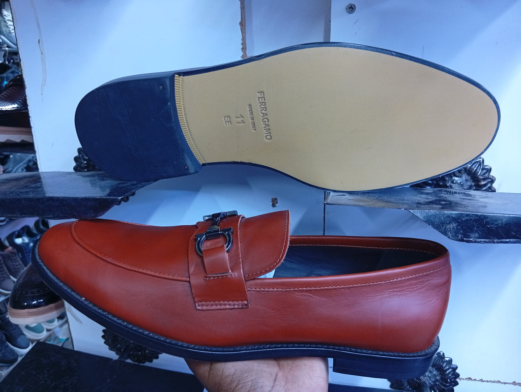 🔥 Luxury Ferra-Inspired Horsebit Loafers – Premium Leather Elegance🔥