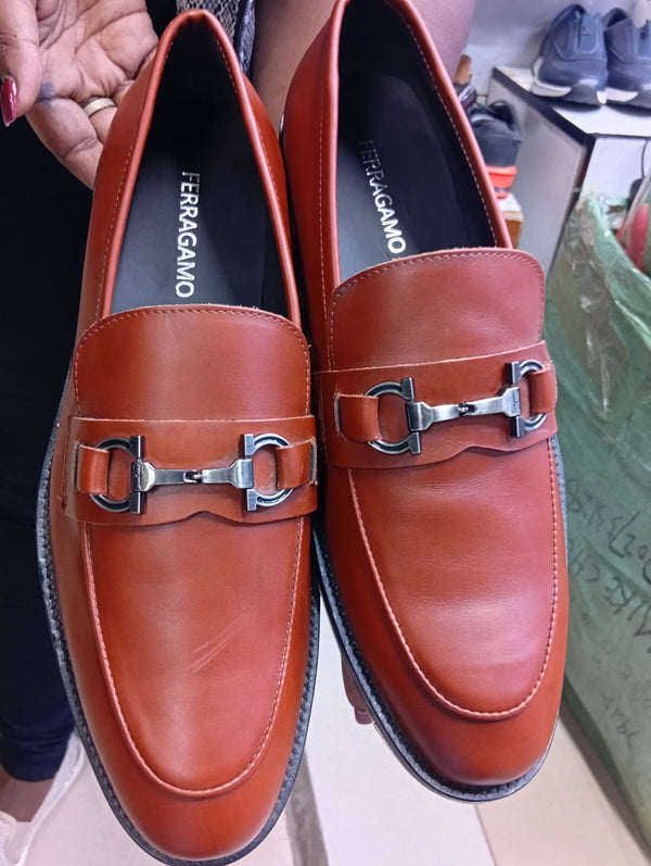 🔥 Luxury Ferra-Inspired Horsebit Loafers – Premium Leather Elegance🔥