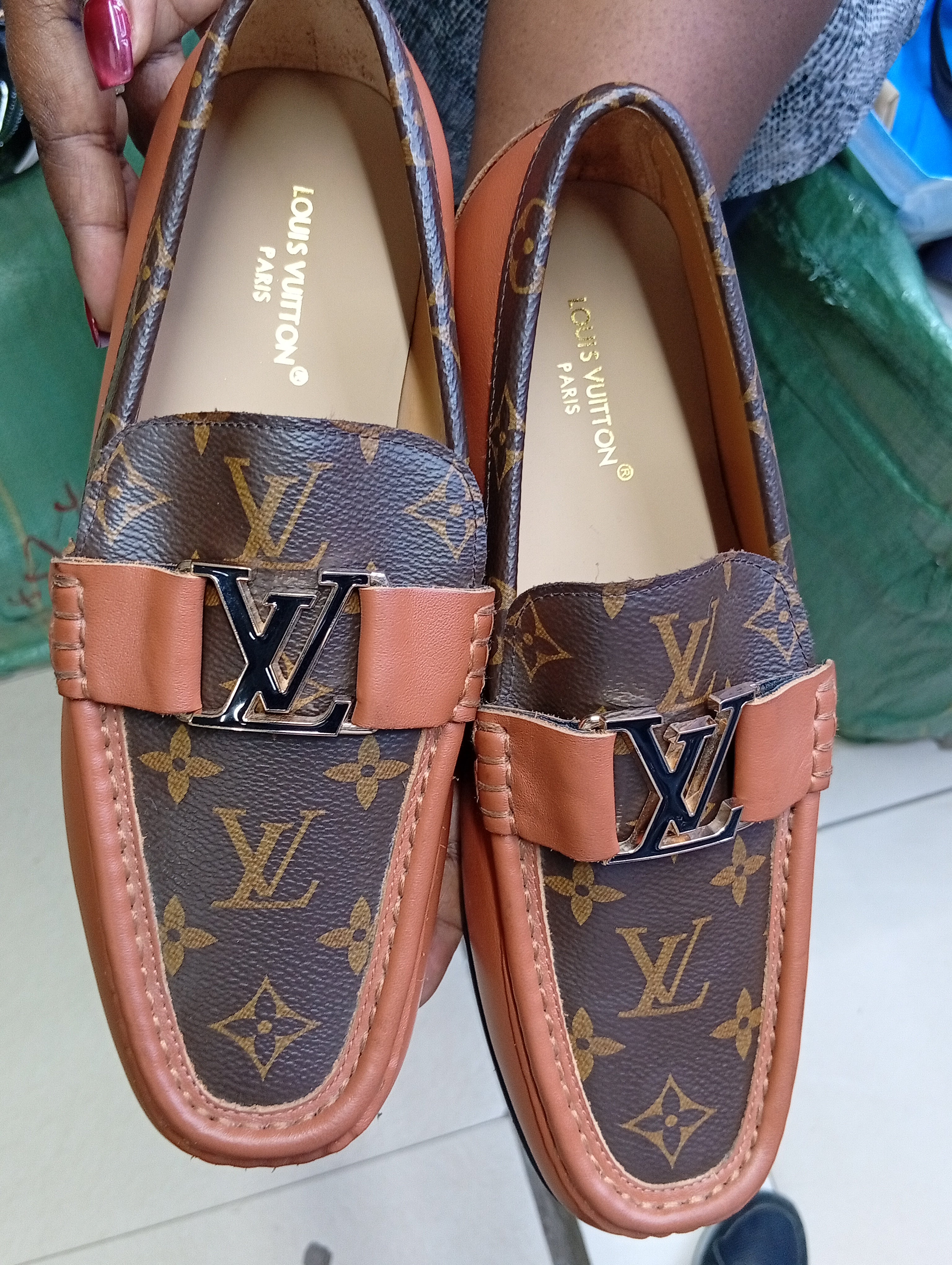 Lo_Vu Monogram Leather Loafers – Premium Designer Style