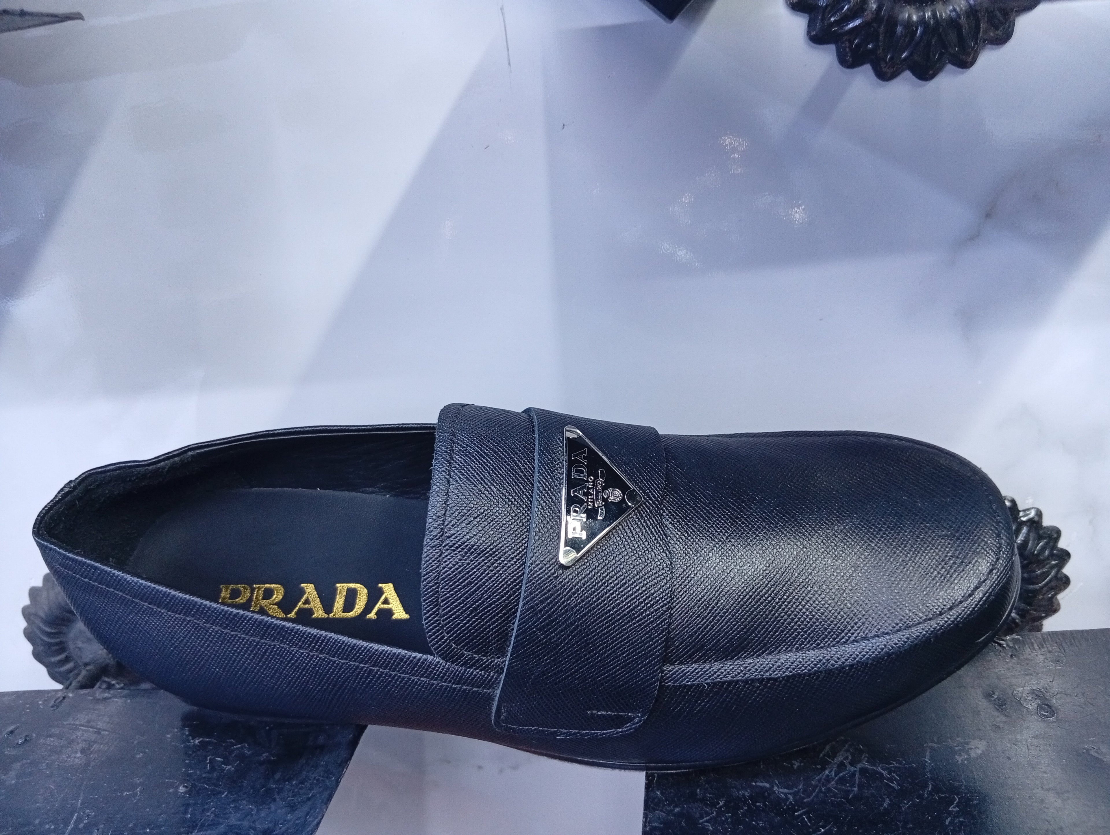 P_S Leather Loafers With Authenticity Certificate – Black