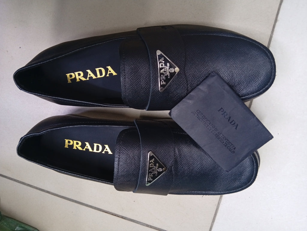 P_S Leather Loafers With Authenticity Certificate – Black