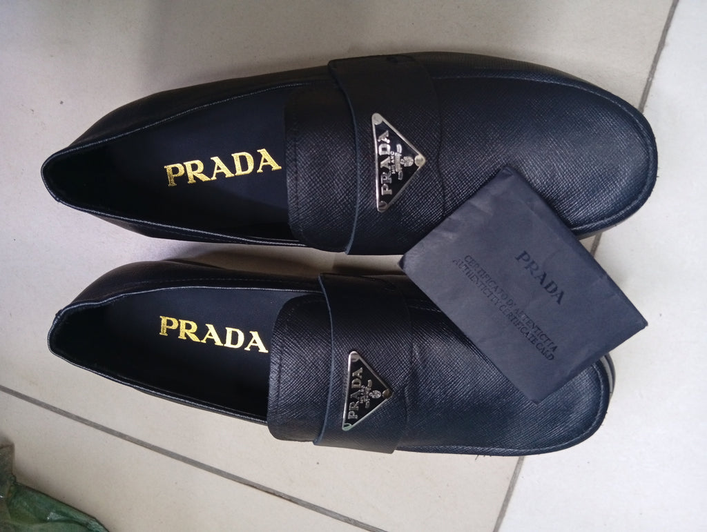 P_S Leather Loafers With Authenticity Certificate – Black