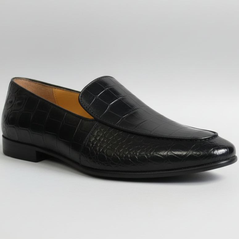 Berluti Crocodile-Embossed Luxury Loafers – Premium Italian-Inspired Elegance