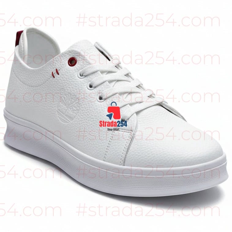 🔴Premium Low-Top Leather Sneakers – Minimal Court Style🔴