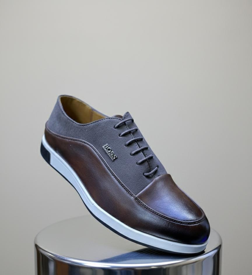 Men’s Premium Hybrid Leather Sneakers