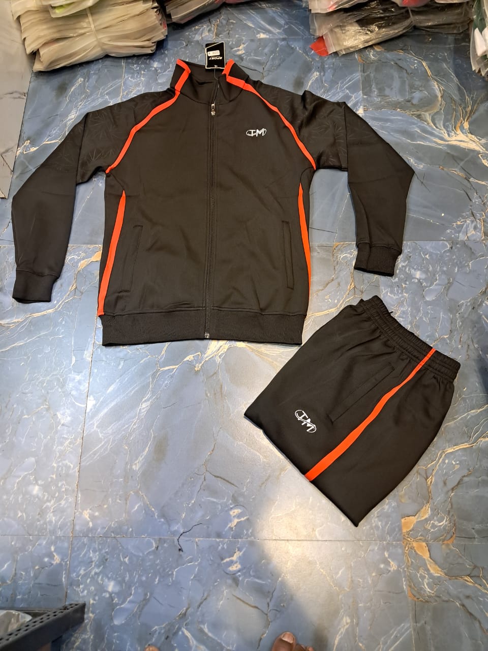 Men’s Sports Tracksuit Set – Jacket & Joggers