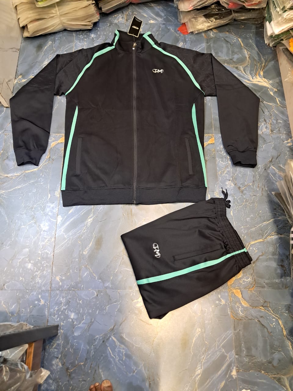 Men’s Sports Tracksuit Set – Jacket & Joggers