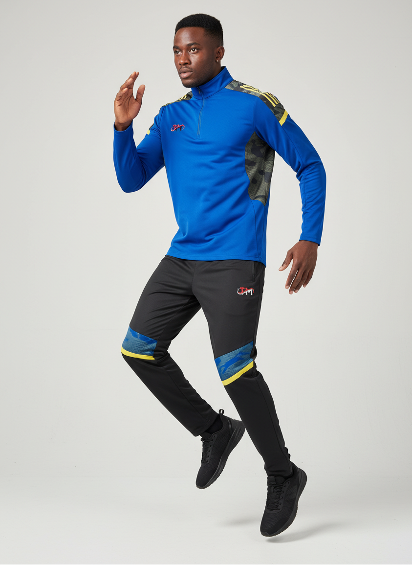 Men’s Sports Tracksuit Set – Jacket & Joggers