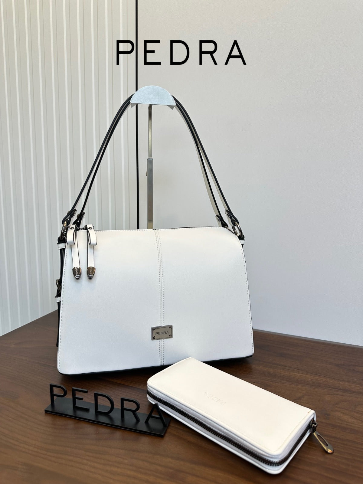 “Pedra” Structured Handbag