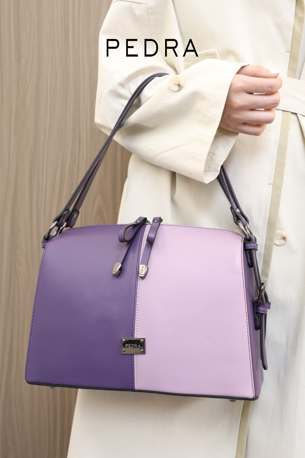 “Pedra” Structured Handbag