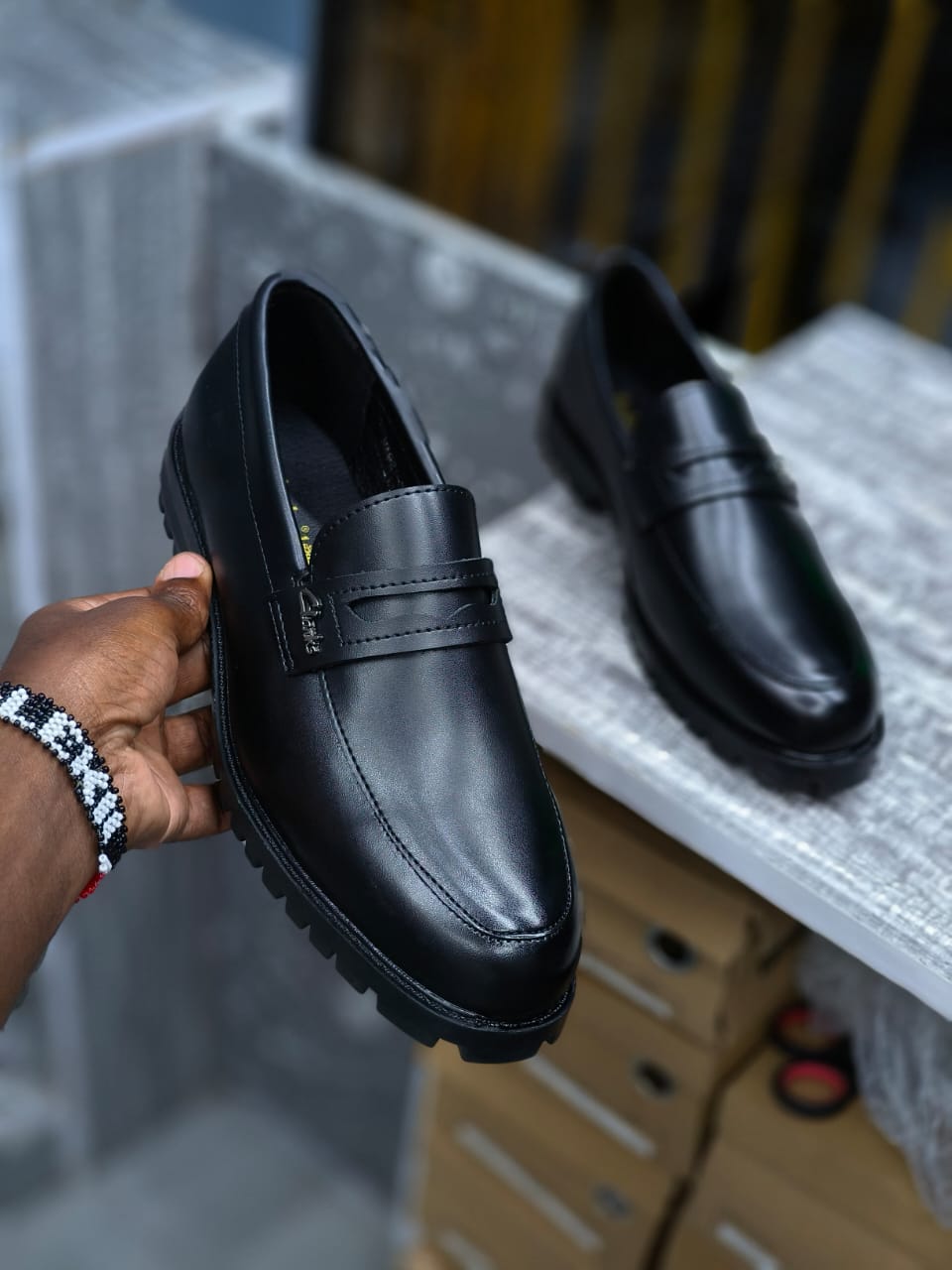 Premium Leather Loafers - Smart Casual Shoes