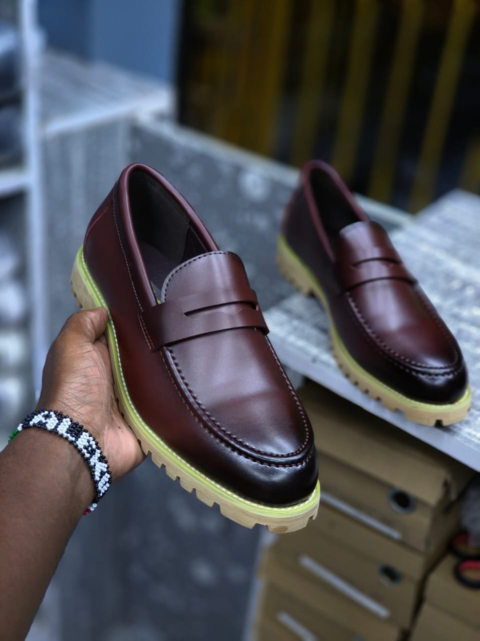 Premium Leather Loafers - Smart Casual Shoes