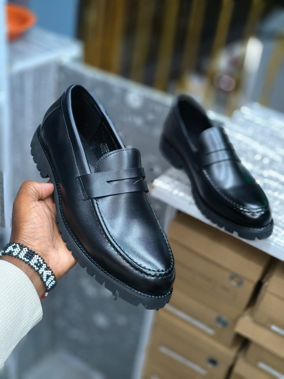 Premium Leather Loafers - Smart Casual Shoes