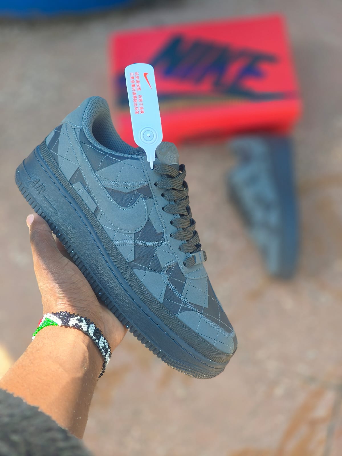 Nike Air Force 1 Quilted Olive Edition - Premium Lifestyle Sneakers