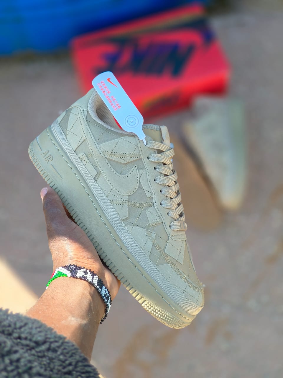 Nike Air Force 1 Quilted Olive Edition - Premium Lifestyle Sneakers