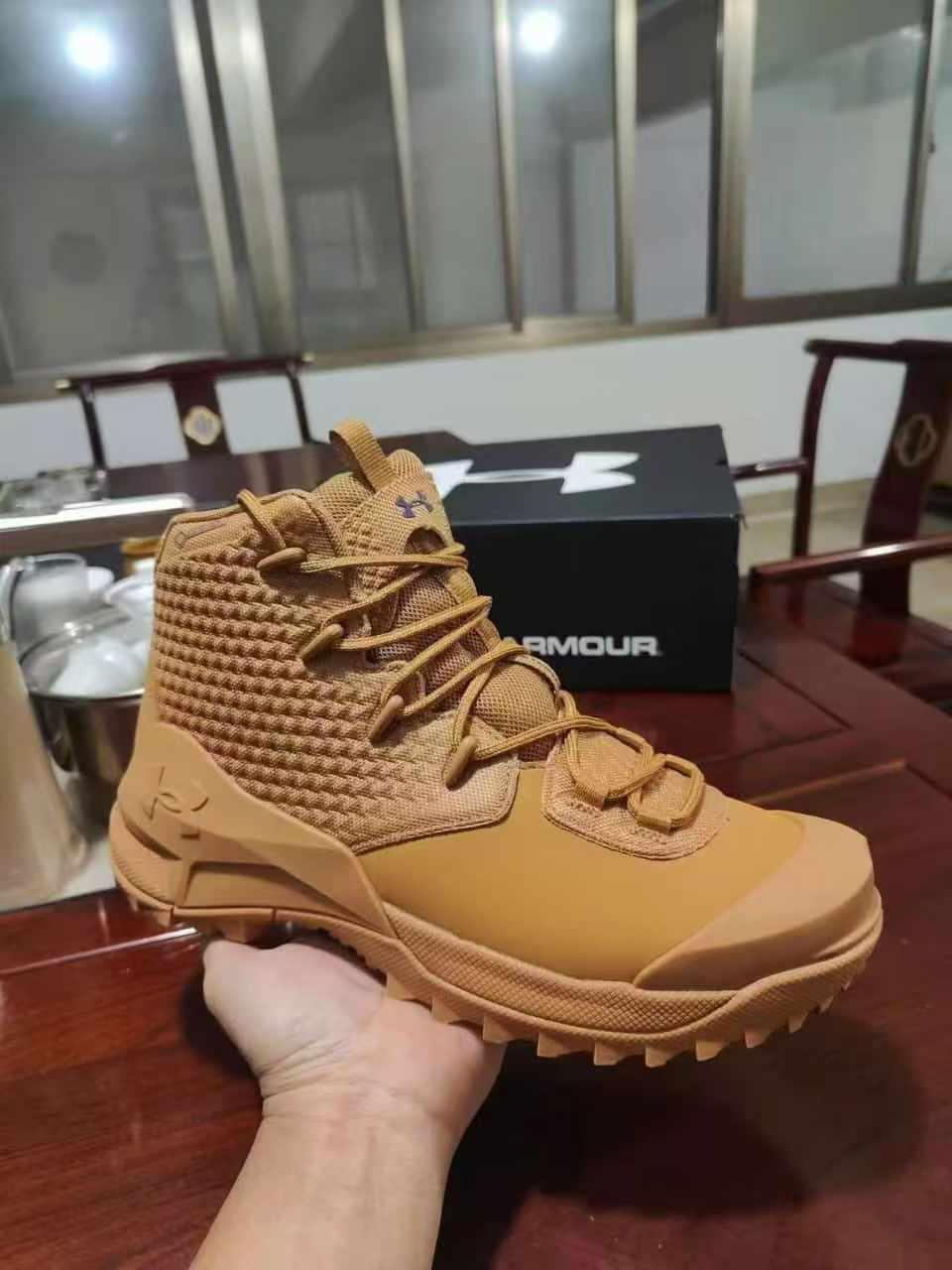 Under Armour Tactical Hiking Boots – Men’s Outdoor & Trail Sneakers