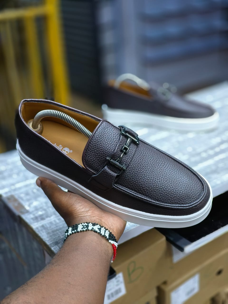 Timberland Men’s Leather Casual Loafers – Premium Everyday Comfort