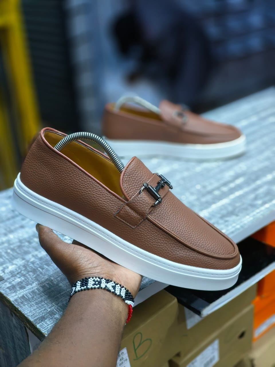 Timberland Men’s Leather Casual Loafers – Premium Everyday Comfort