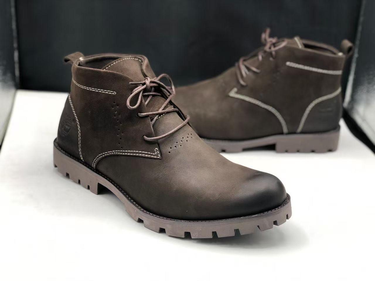 Men’s Rugged Leather Boots