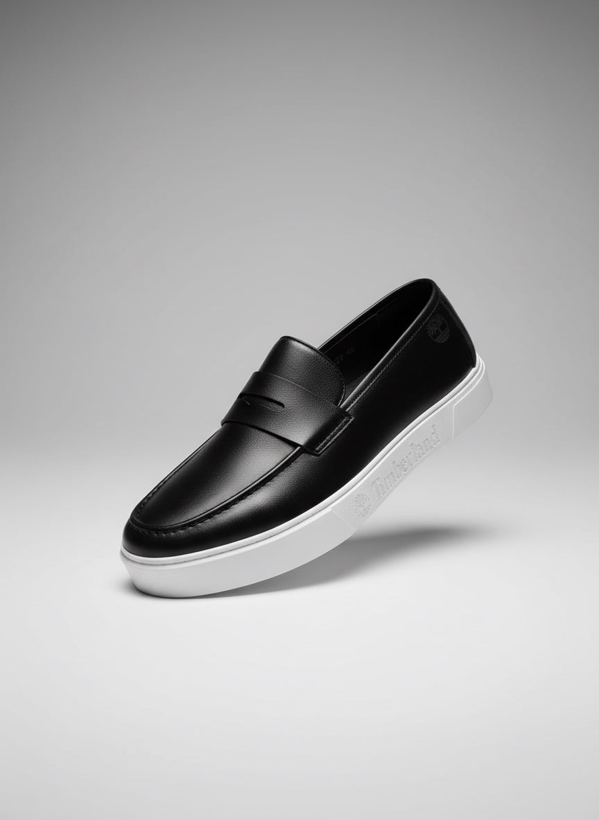 Men’s Timber-Style Leather Loafers