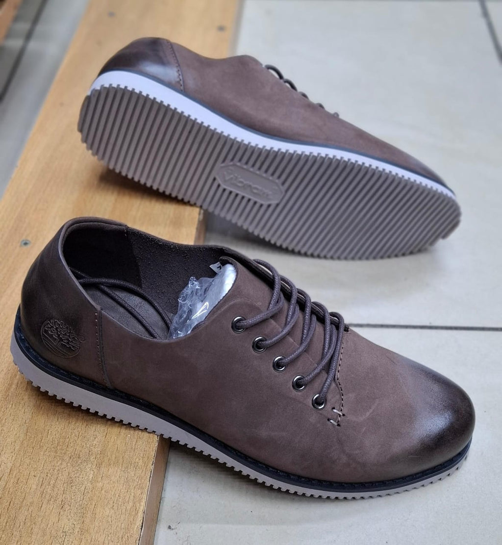 Men's Timberland-Style Casual Leather Sneakers