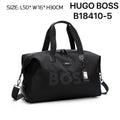 Luxury Black Travel Duffel Bag – Premium Large Capacity Weekender (Hugo Style)