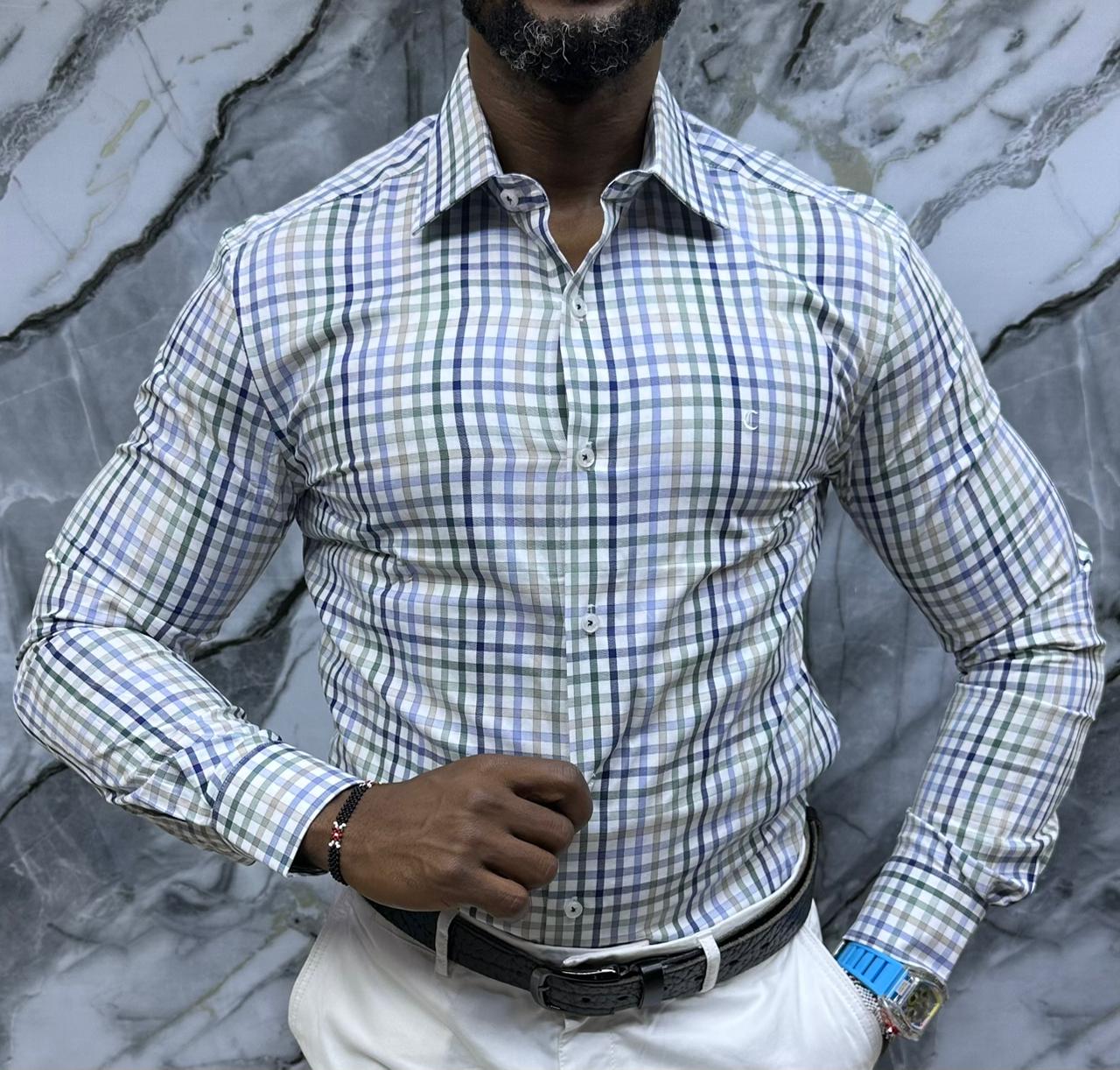 Presidential Luxury Shirt – Long Sleeve Tailored Fit