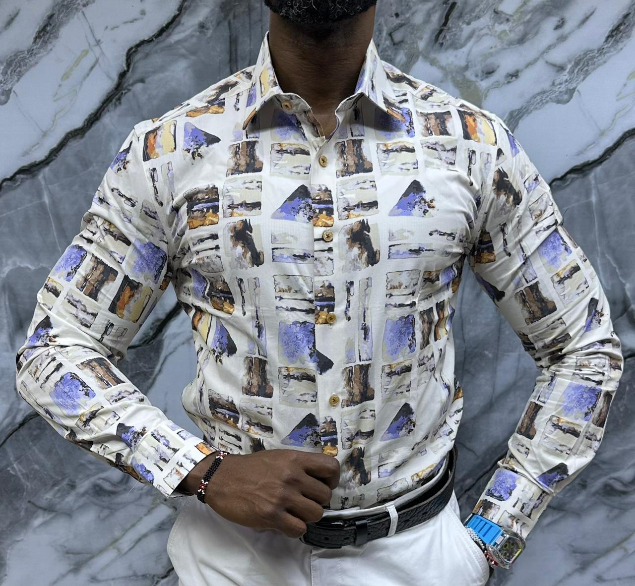 Presidential Luxury Shirt – Long Sleeve Tailored Fit