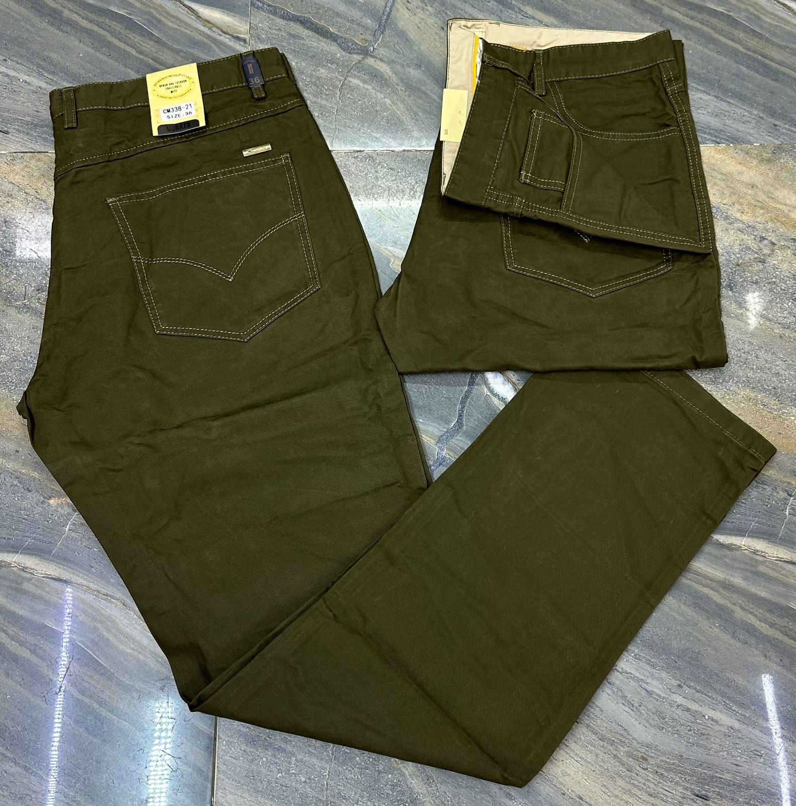 Worker Series Premium Slim-Fit Chinos – Multi-Color Men’s Stretch Trousers