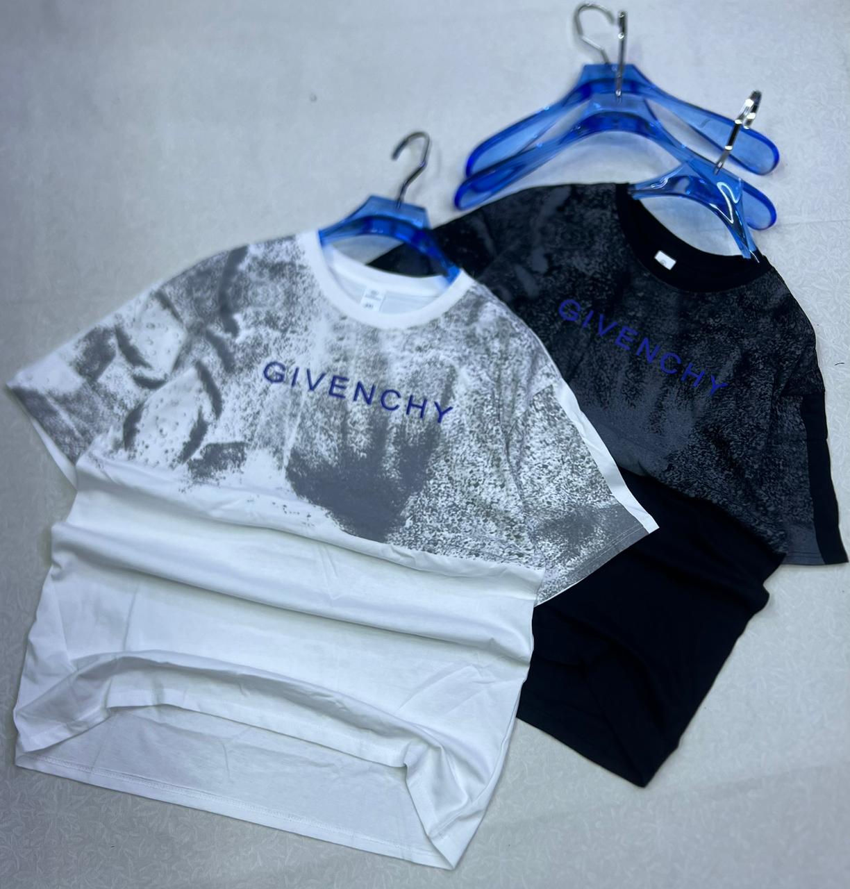 Givenchy Splatter Fade Graphic Tee – Premium Oversized Designer T-Shirt