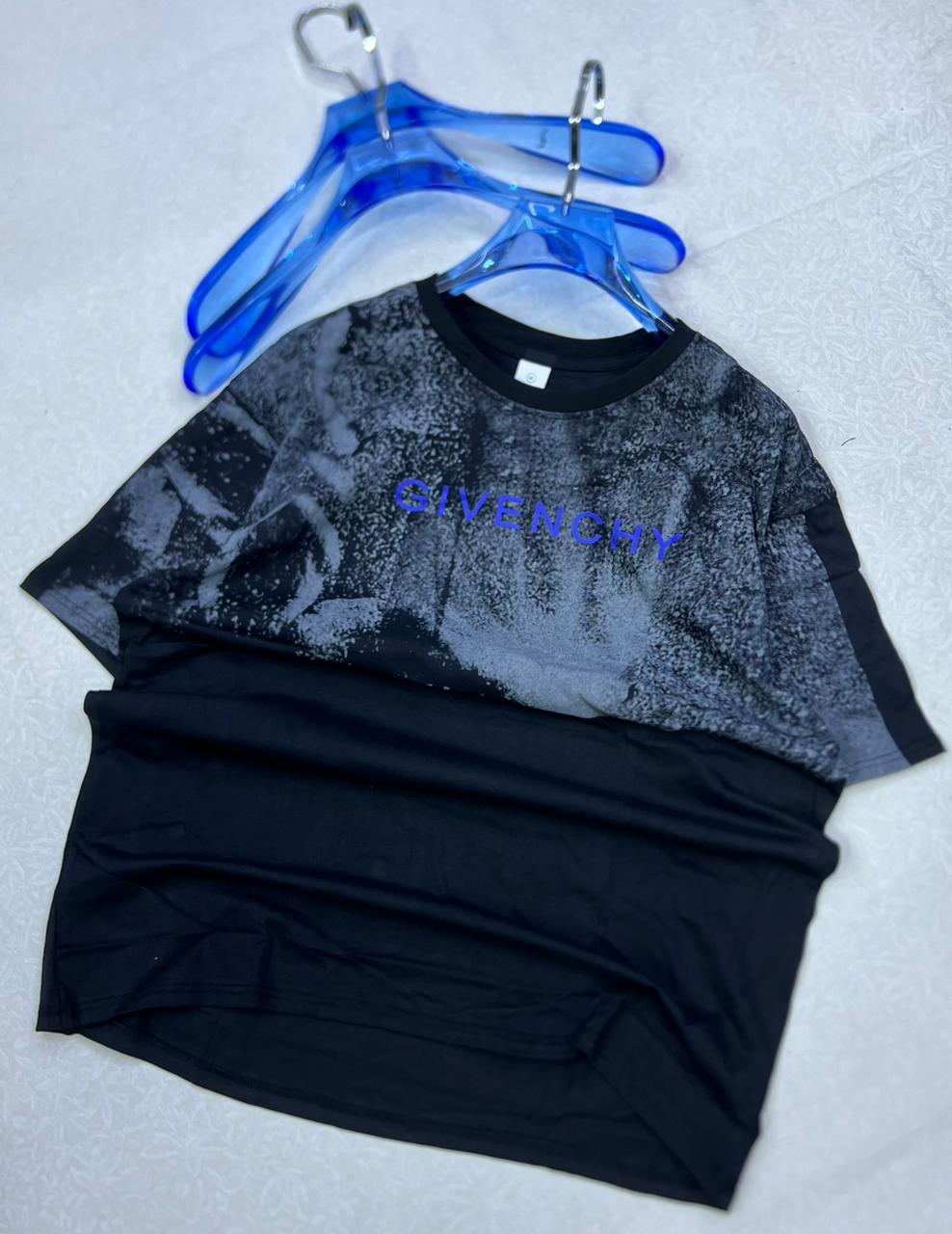 Givenchy Splatter Fade Graphic Tee – Premium Oversized Designer T-Shirt