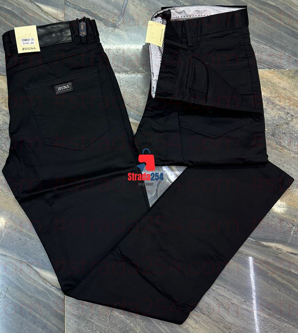 Zegna Premium Tailored Chinos – Multi-Color Men’s Luxury Trousers