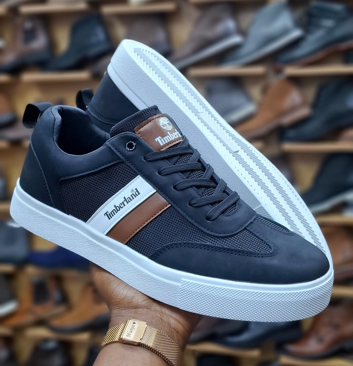 Timberland Men’s Low-Top Casual Sneakers – Lightweight Street Style Shoes