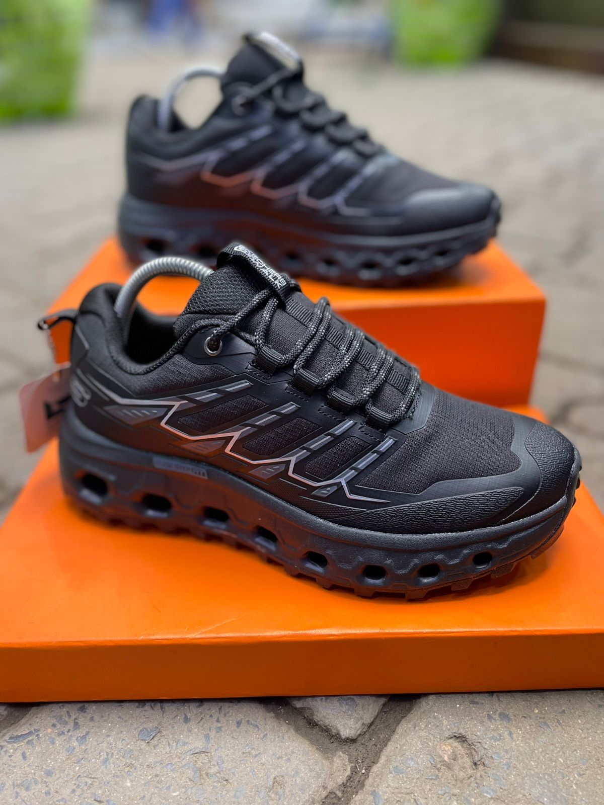 Men’s Chunky Sport Sneakers – All-Terrain Lightweight Outdoor Shoes