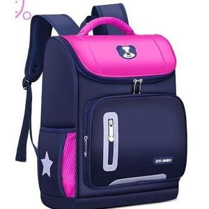Kids Waterproof School Backpack – Lightweight Cartoon Design with Multiple Compartments