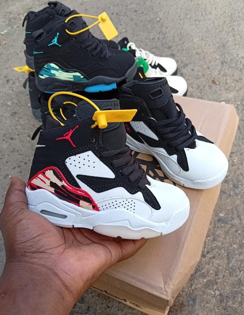 Kids Jordan Sneakers Basketball Shoes