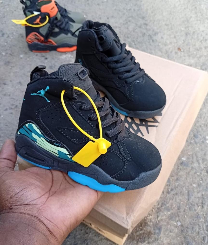 Kids Jordan Sneakers Basketball Shoes