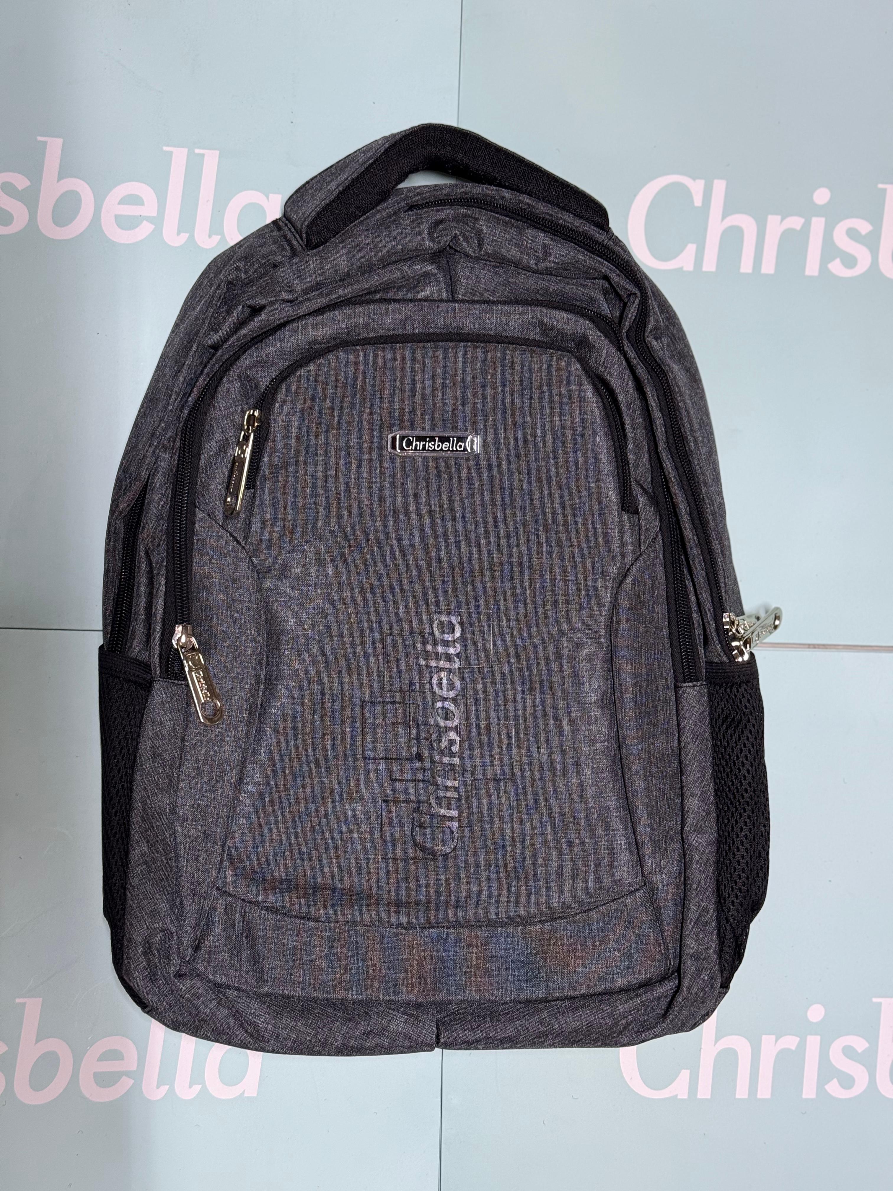 Chrisbella Multi-Compartment Backpack | Durable School, Work & Travel Backpack