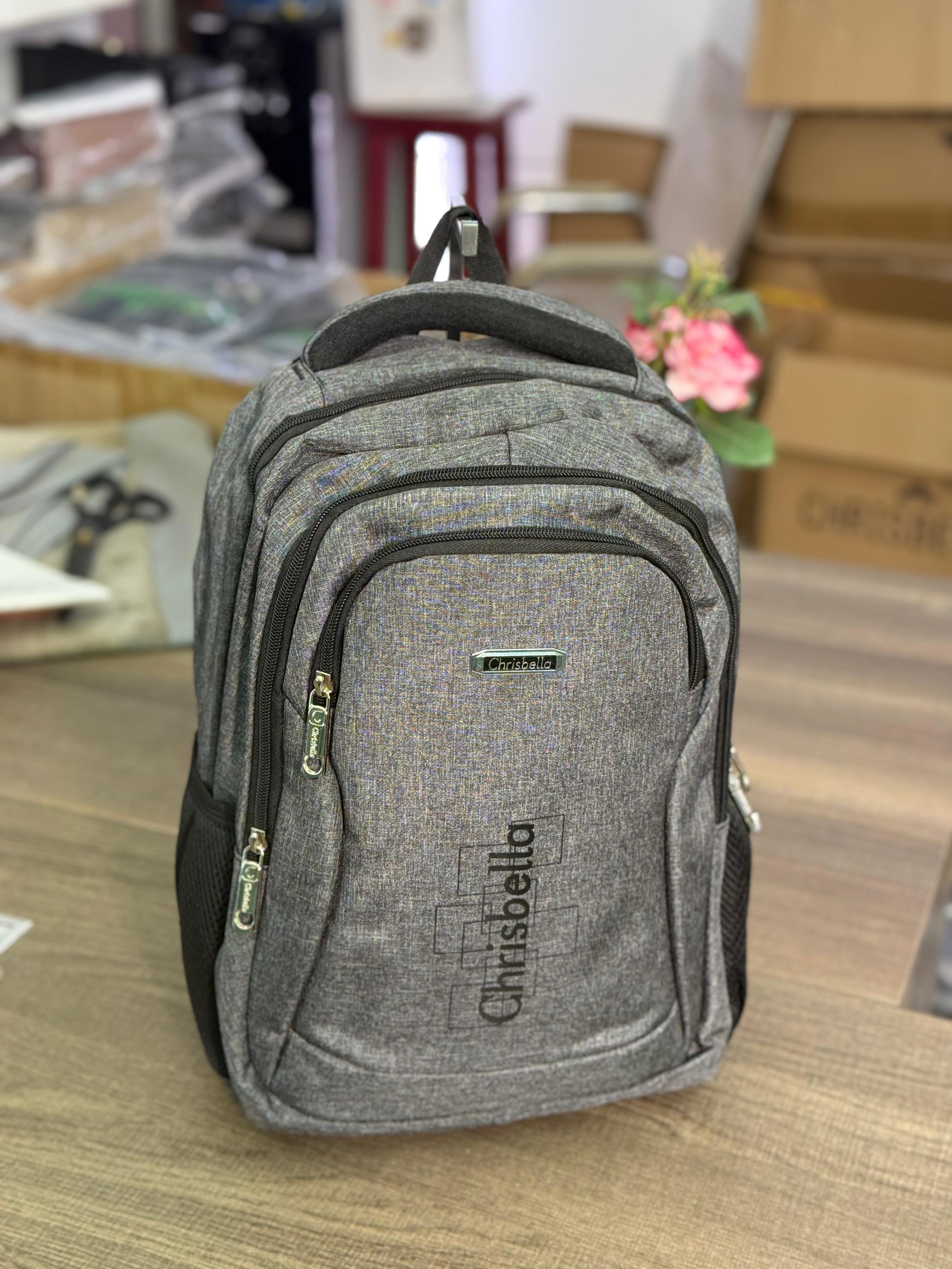 Chrisbella Multi-Compartment Backpack | Durable School, Work & Travel Backpack