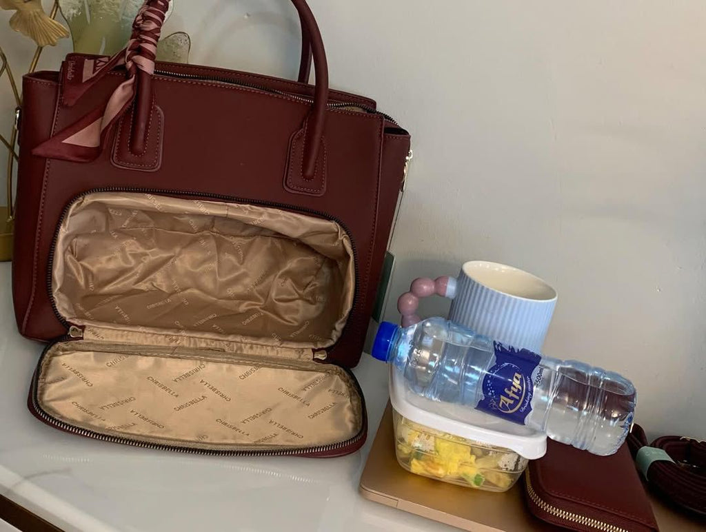 Luxury Structured Laptop Handbag with Wallet & Strap | 13-Inch Work & Travel Tote