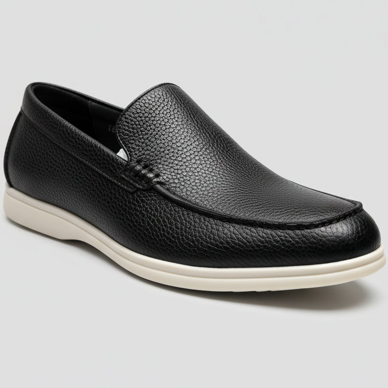 Refined Everyday Leather Slip-On Shoes