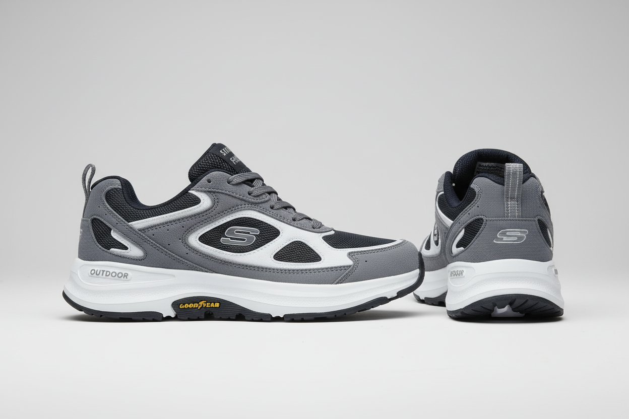 Men’s Lightweight Outdoor Comfort Sneakers – Cushioned Everyday Trail-Style Shoes