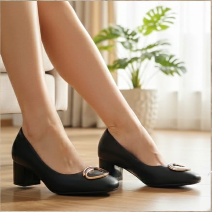 Elegant Comfort Block Heel Pumps – Everyday Office & Occasion Wear