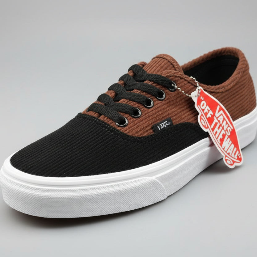 Corduroy Low-Top Skate Sneakers – Double Sole Casual Street Shoes