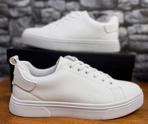 Luxe Court Low Sneakers – Premium Minimal Leather Trainers