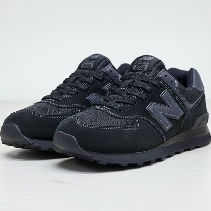 Classic Heritage Low-Top Sneakers – Premium Suede & Mesh Comfort Trainers_#574