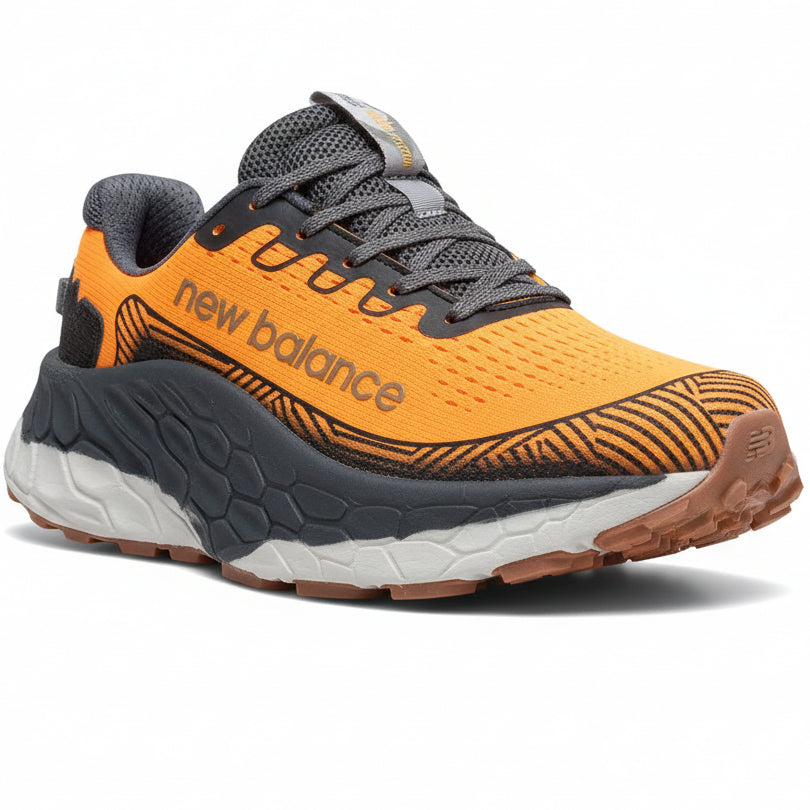 New Balance Fresh Foam Running Shoes – White Green Cushioned Sneakers