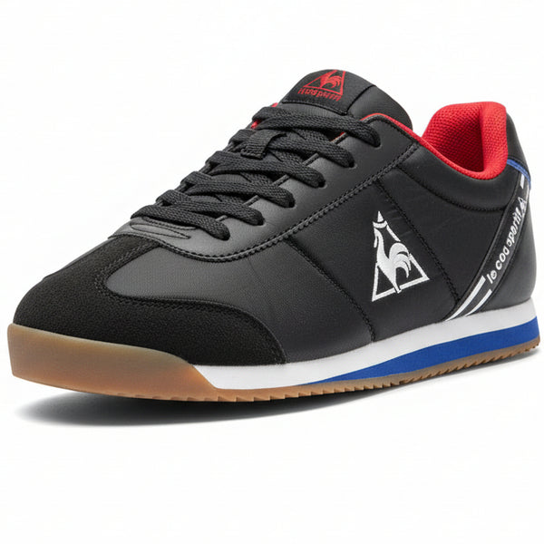 Unisex Black Casual Sneakers – Lightweight Retro Streetwear Shoes for Men & Women