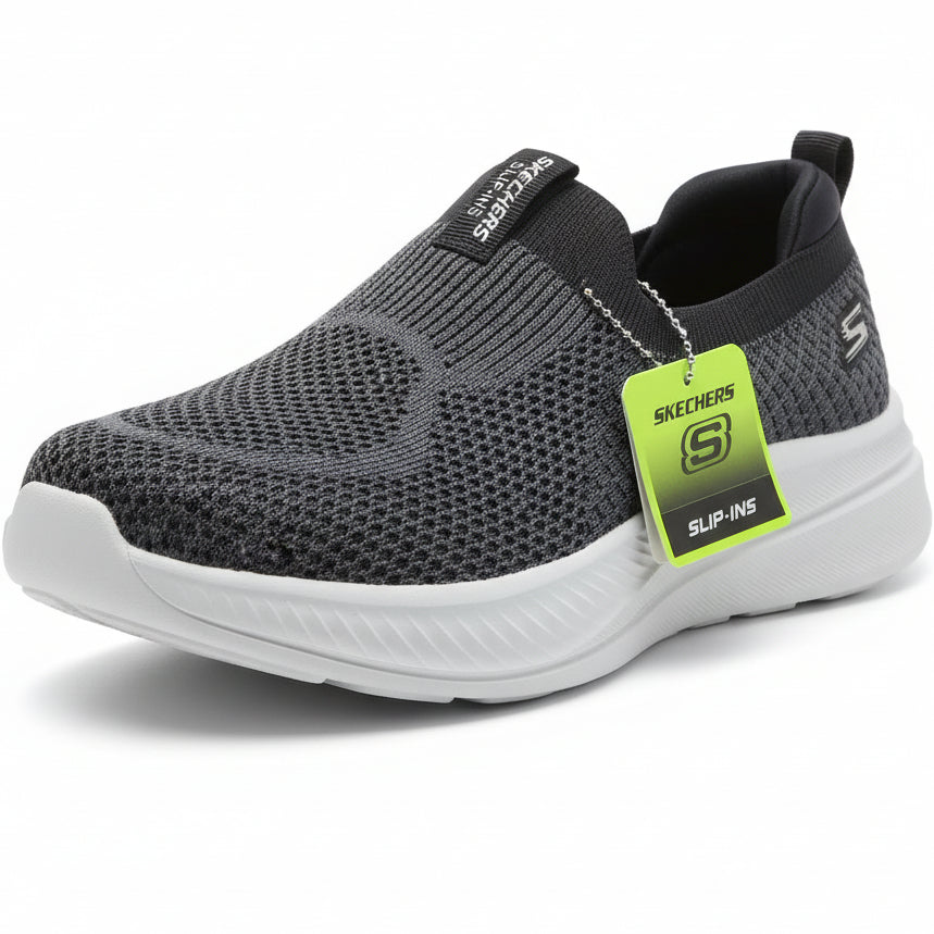 Skechers Slip-On Max Protect Sneakers – Lightweight Arch Support Walking Shoes for Men & Women