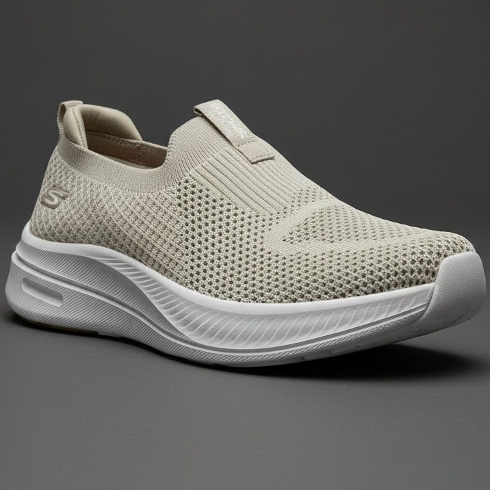 Skechers Slip-On Max Protect Sneakers – Lightweight Arch Support Walking Shoes for Men & Women